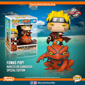 Funko Pop! Rides - Naruto On Gamakichi #106 Special Edition Naruto Shippuden