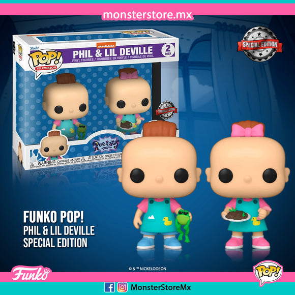 Funko Pop! Television - Phil & Lil Deville 2 Pack Special Edition Rugrats