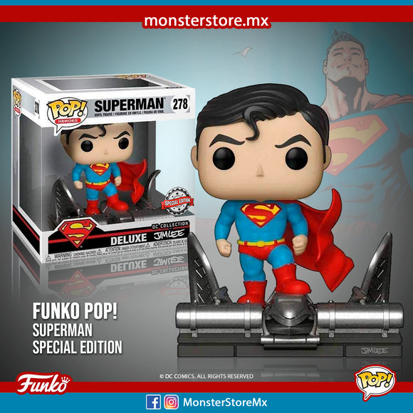 Funko Pop! Heroes - Superman #278 Special Edition Dc Collection By Jim Lee