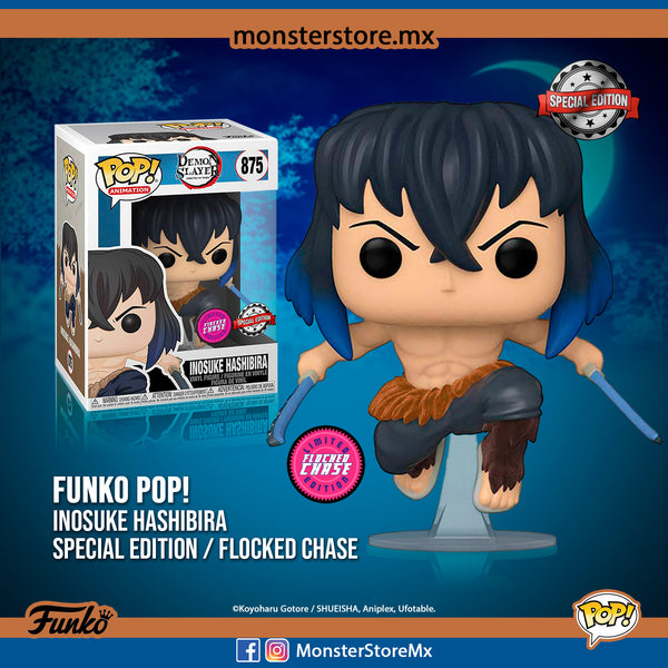 Funko Pop Demon Slayer Exclusive Inosuke Hashibira CHASE Variant