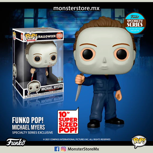 Funko Pop! Movie - Michael Myers #1155 Halloween Specialty Series 10 inch