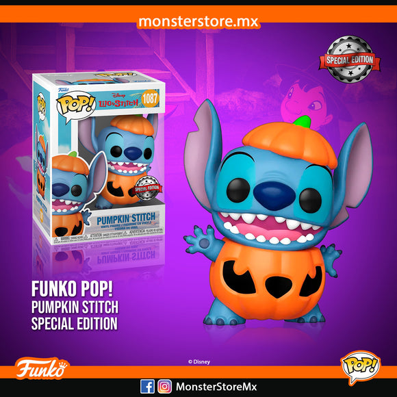 Funko Pop! Movies - Pumpkin Stitch #1087 Special Edition Lilo & Stitch
