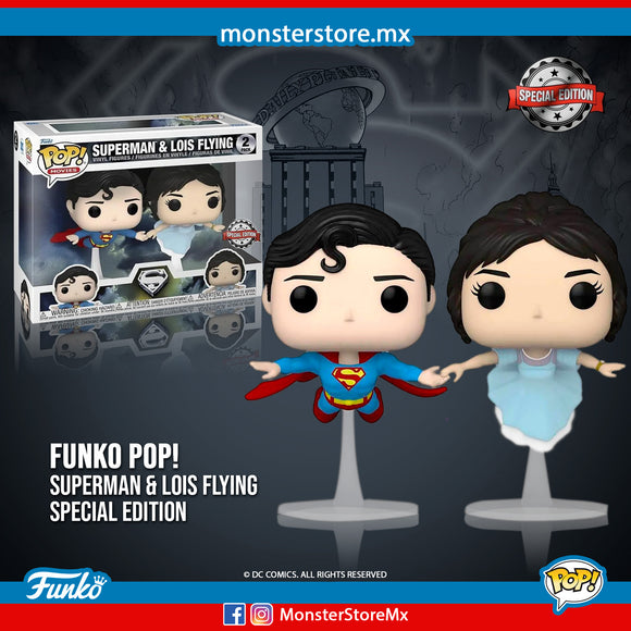 Funko Pop! Movies - Superman & Lois Fliying 2 Pack Superman Special Edition