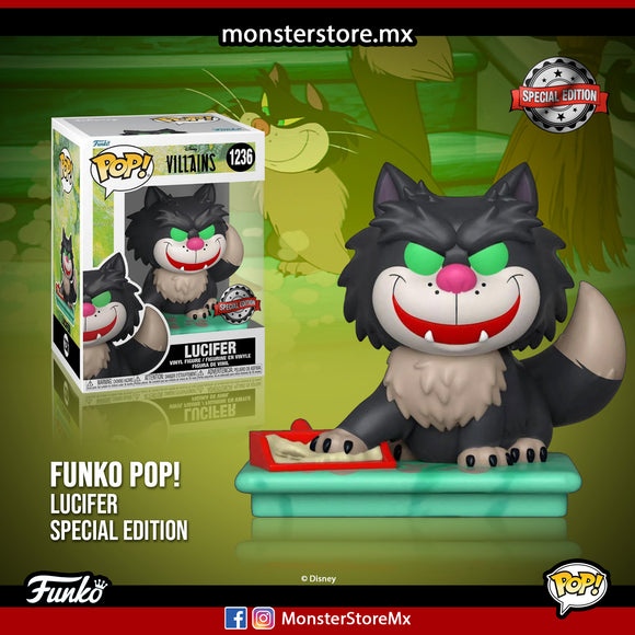 Funko Pop! Movies - Lucifer #1236 Special Edition Disney Villans